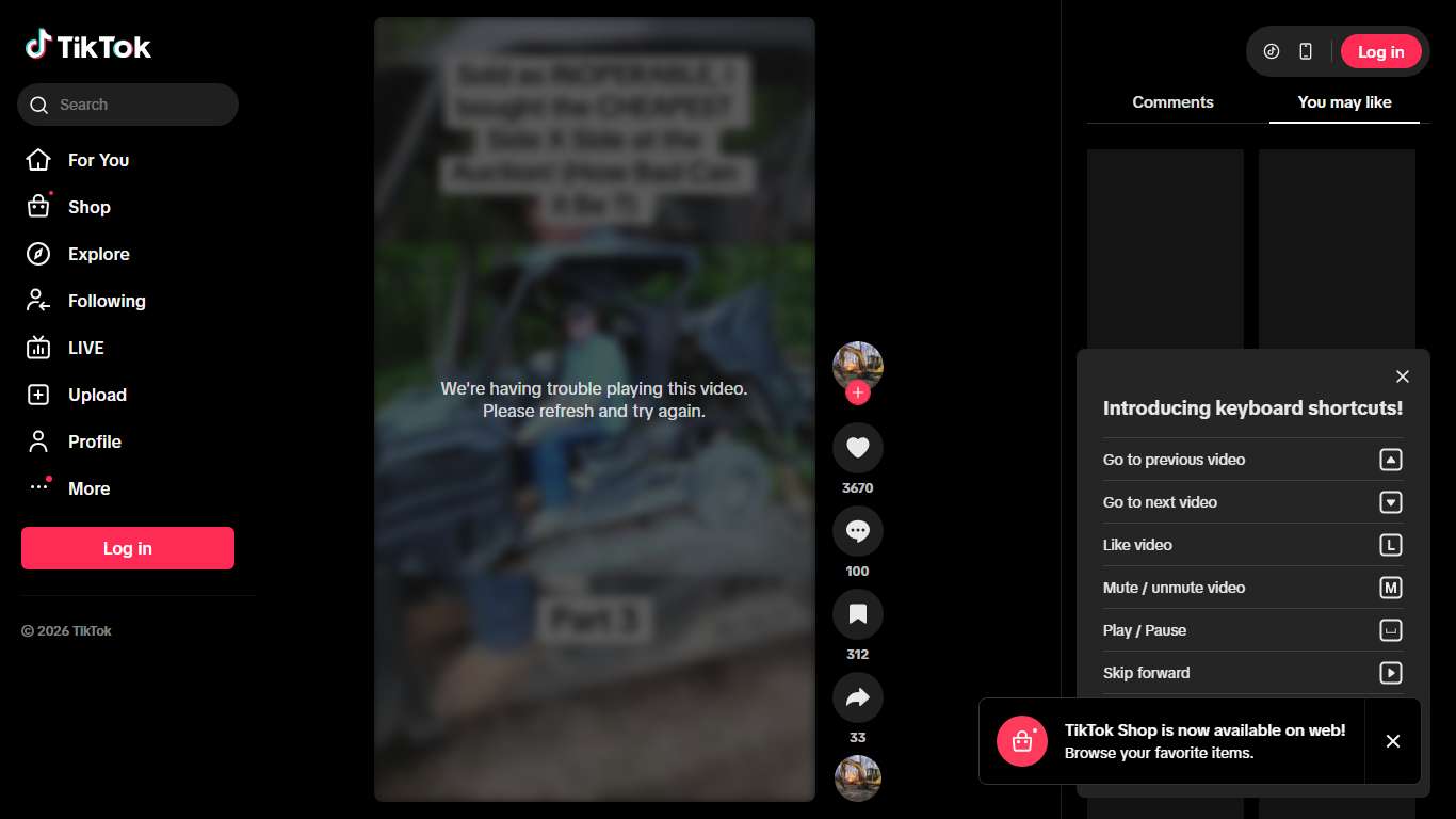 Buying the Cheapest Side X Side at Auction: What Could Go Wrong? | TikTok