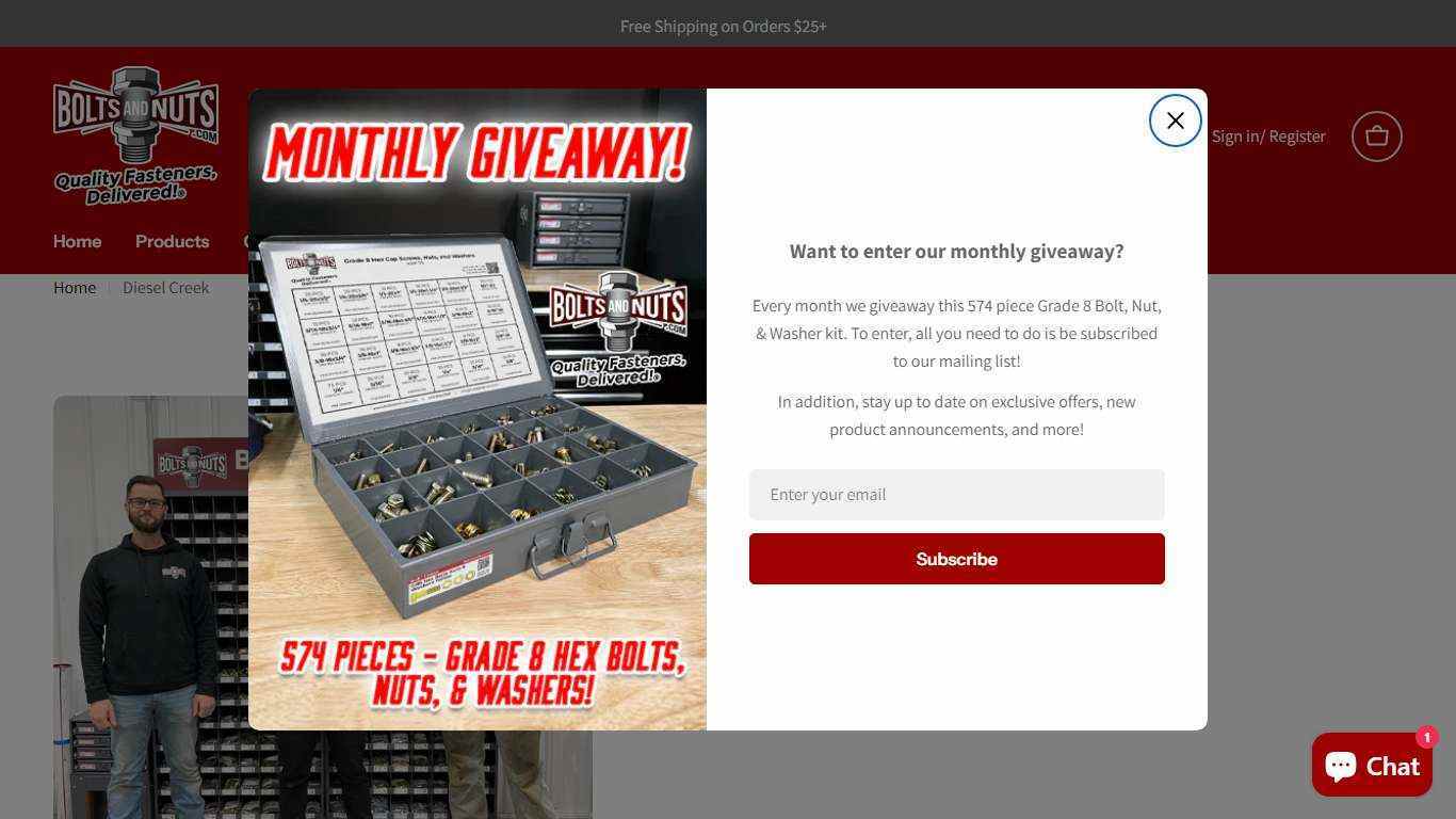 Diesel Creek – BoltsandNuts.com